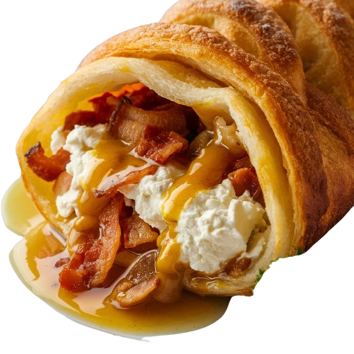 Canelone-de-bacon